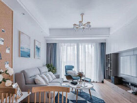 清爽舒适的现代北欧风两房，居家过日子，实用舒服最重要！
